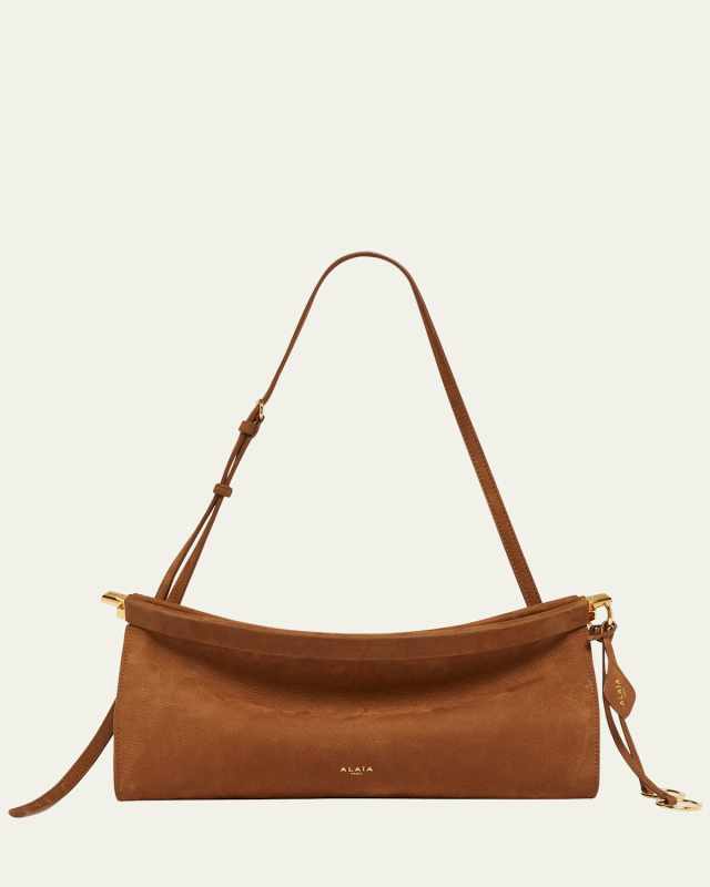 Le Click Medium Shoulder Bag in Leather